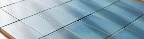 old ceramic tiles with special glazing