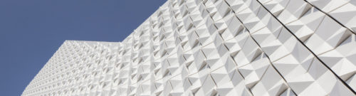 Fassade 3D Keramik Poing
