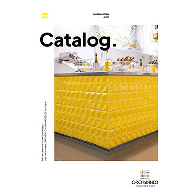 Cover der englischen ORO-BIANCO Broschüre