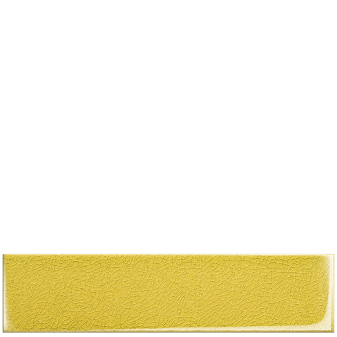 Rechteckige Kachel Brick in gelb
