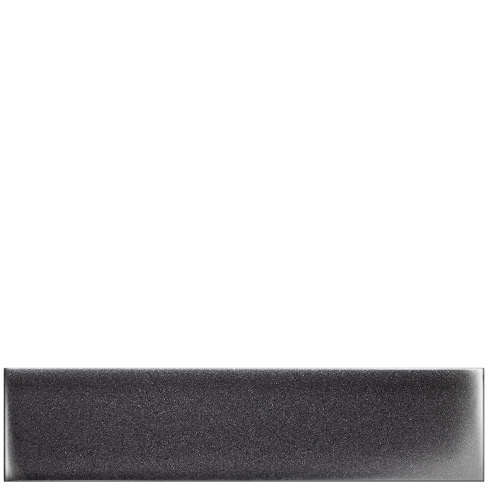 Rechteckige Kachel Brick in schwarz